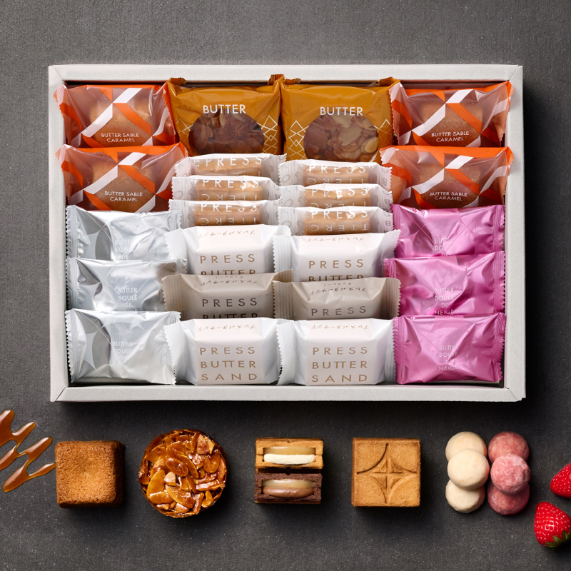 〈プレスバターサンド〉プレスバターサンド7種アソート